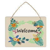 Samanter 3Pack Blank Wood Sign for Craft Unfinished Hanging Wooden Board with Hole DIY Door Wall Decor Holiday Decoration Samanter