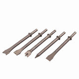 Craftsman CMXZTSG1056NB 5-Piece Air Hammer Chisel Set, Silver Craftsman