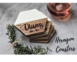 Personalized Marble and Wood Cutting Board Custom Cutting Board Charcuterie Board Christmas Anniversary Wedding Gift Bridal Shower Gift Engagement WoodArtSupply