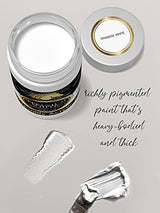 MyArtscape Titanium White Acrylic Paint - 300ml Bottle (10oz) - Artist Quality - Lightfast - Heavy Body - Vibrant Color - Great Tinting Strength - MyArtscape