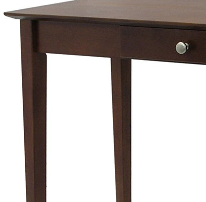 Winsome Wood Rochester Occasional Table, Antique Walnut - WoodArtSupply