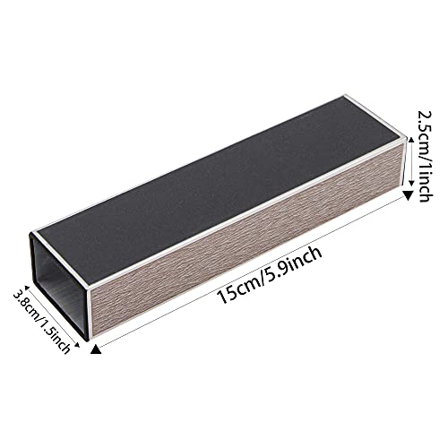 1Pcs Yootones Fret Leveling Beam Sanding File Luthier Tool with Self-adhesive Sandpaper Compatible with Electirc Guitar Acoustic Guitar Classical - WoodArtSupply