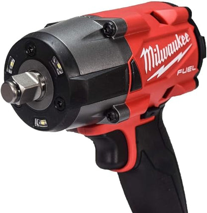 Milwaukee 2962-20 M18 18V Fuel 1/2" Mid-torque Impact Wrench with Friction Ring - WoodArtSupply