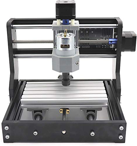 CNCTOPBAOS 1610 PRO Mini CNC Router Kit,3 Axis Desktop GRBL Control DIY Engraver Engraving Machine,Carving Engrave on Acrylic,PVC,PCB,Plastic,Wood CNCTOPBAOS
