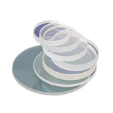 Cloudray Fiber Laser Protective Lens Dia 37mm Thk 7mm 0-10kw for 1064nm Fiber Laser Engraver BM114S/Precitec Procutter(10PCS) Cloudray