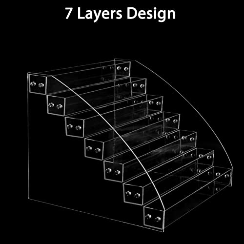7 Layers Acrylic Paint Organizer Paint Holder Perfect for Craft Hobby Paint Storage, Acrylic Paint Storage, Craft Paint Storage, Paint Rack for 2 oz Homakover