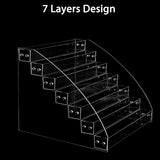 7 Layers Acrylic Paint Organizer Paint Holder Perfect for Craft Hobby Paint Storage, Acrylic Paint Storage, Craft Paint Storage, Paint Rack for 2 oz Homakover