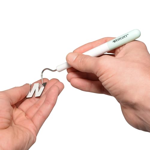 Westcott Precise Weeder Tool for Crafting, Die Cutting Accessory for Vinyl, Paper and Iron-on Projects (17859), 1-Piece, Multicolor Westcott