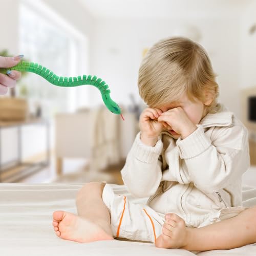 WOWOSS 10 Pcs Unfinished Wooden Wiggly Snakes Set, 12 inch Wooden Snakes Unfinished, Wooden Wiggly Snake, 12 Inch Natural Unpainted Flexible Timber WOWOSS