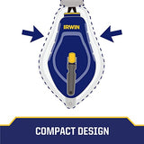 IRWIN Tools STRAIT-LINE COMPACT Chalk Reel, 100 ft. (IWHT48440) IRWIN