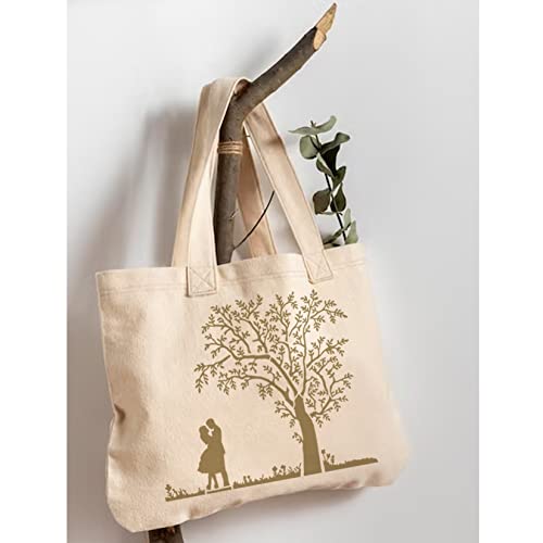 Stencils for Painting on Wood 12" Welcome Stencils for Crafts Drawing Tree of Life Reusable Plastic Art Templates for Adults Wood Burning Paint Home Pkqon