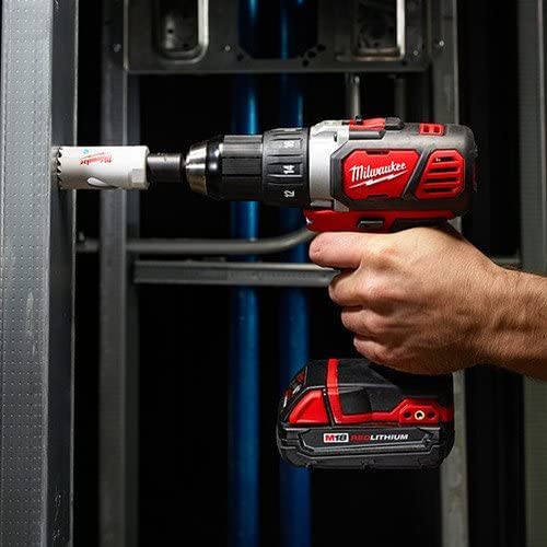 Milwaukee M18 18V Lithium-Ion 1/2 Inch Cordless Drill Driver Compact Kit 2606-21CT Milwaukee