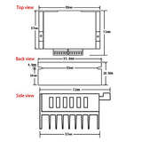 Twotrees CNC Controller Kit with Nema 23 Stepper Motor 8.0，TB6600 Stepper Motor Driver,GRBL CNC Shield Board，Switch Endstop Twotrees
