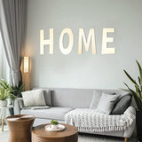 GDGDSY Unfinished Wood Letters, 14 Inch Blank Wooden Letters Wood Letter for Decoration. (B) GDGDSY