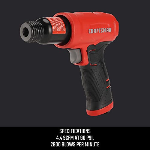 Craftsman CMXPTSG1010NB Air Hammer, Red and Black - WoodArtSupply