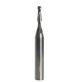Jiiolioa SQ2111 1/4" Shank 2 Flute Ball Nose Spiral CNC Router Bits Solid Carbide End Mill 1/8" Dia 1/4" Shank Jiiolioa