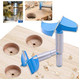 TA-VIGOR 75mm Forstner Drill Bit, Tungsten Carbide 3 Inch Forstner Bit with Hex Shank for Wood Plastic Hole Drilling, Suitable for CNC, Electric TA-VIGOR