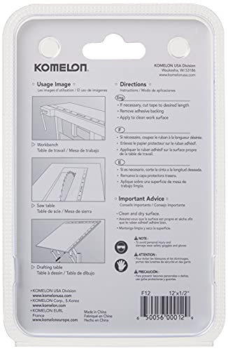 Komelon F12 12-Foot Stick and Measure Flat Tape Measure Komelon