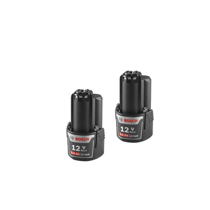 BOSCH BAT414-2PK 12V Max Lithium-Ion 2.0 Ah Battery 2-Pack - WoodArtSupply