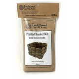 Traditional Craft Kits Plaited Basket Kit for Beginners Traditional Craft Kits
