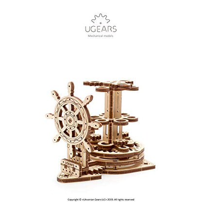 UGEARS Mechanical Wooden 3D Puzzle Model Wheel-Organizer Set - WoodArtSupply