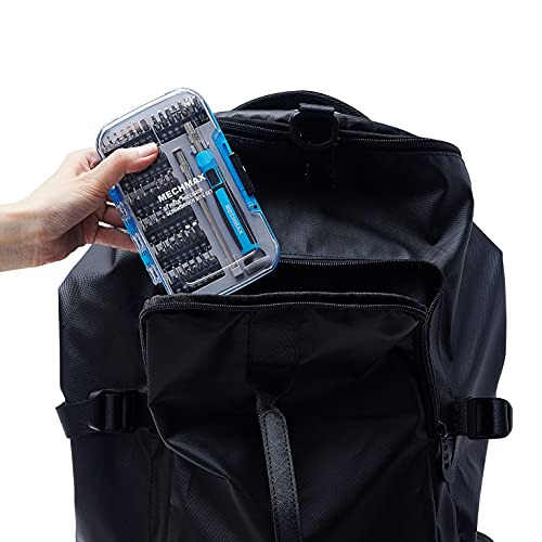 MECHMAX Magnetic Precision Screwdriver Bits Set 51 Piece, Pentalobe Screwdriver Bits for Apple iPhone, Macbook, Y Type for Game Console, Smart Phone, MECHMAX