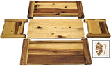 Avera Products | Raised Garden Bed | Rectangle Wood Planter Box | The Perfect Wooden Flower Box | 19" x 9.5" x 8.5" | Great Small Vegetable or Herb Avera Products