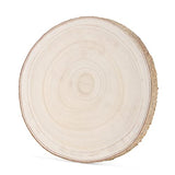 LEXININ 10 Pack 7-8 Inches Natural Round Wood Slices, Unfinished Rustic Wood Slices, Large Wooden Circles for Weddings, Table Centerpieces, Crafts, LEXININ