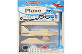 Melissa & Doug Decorate-Your-Own Wooden Plane Craft Kit Melissa & Doug