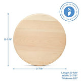 Unfinished Wooden Circles 12 inch, Pack of 1 Round Wood Plaques Unfinished Wood Circles for Crafts Charcuterie Board by Woodpeckers Woodpeckers