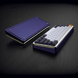 DRAOZA GK61 Custom DIY Gaming Mechanical Keyboard Kit, Aluminum Metal CNC Shell, RGB Hot Swap 3pin/5pin Switch, Programmable Triple Mode Bluetooth DRAOZA