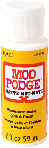 Mod Podge Plaid:Craft Mod Podge Matte Finish Uncarded-2oz, 2oz Mod Podge
