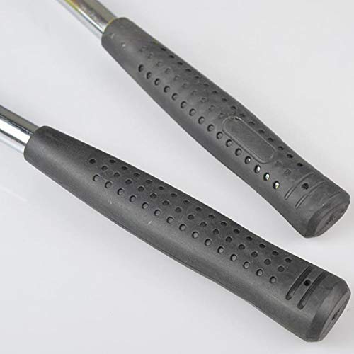 Rubber Mallet Non-Marking Rubber Mallet Hammer Steel Pipe Mallet with Non-Slip Rubber Handle for DIY Projects Crafts Woodworking and Flooring N\A