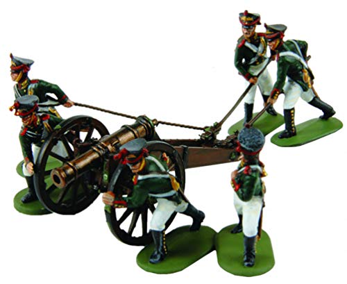 Zvezda 500788045-1:72 Russian Heavy Artillery with Figures 1812 - WoodArtSupply