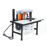 CNCEST Portable Edge Banding Machine Woodworking Double Side Gluing Edge Bander 110V US CNCEST