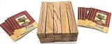 Zuluf Holy Land Olive Wood Pen Blanks for Turning Authentic Olive Wood Blanks Bundle 3/4" x 3/4" x 5-1/2", Set of 10 - Premium Wooden Pen Blanks Zuluf