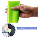 HiGift 4 Pack Silicone Mats for Crafts, Silicone Sheet for Crafts Resin Jewelry Casting Mat Pad, Waterproof Nonstick Heat-Resistant, Blue, Pink, HiGift