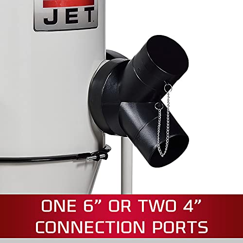 JET JCDC-2 Cyclone Dust Collector, 2-Micron Filter, 938 CFM, 2 HP, 1Ph 230V (717520) - WoodArtSupply