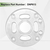 DNP613 Router Sub Base for DE-WALT 20V Compact Routers, Replace DNP613, Fits Model DCW600B, DWP611, DWP611PK More, Round LIZEWEI