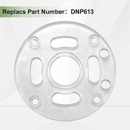 DNP613 Router Sub Base for DE-WALT 20V Compact Routers, Replace DNP613, Fits Model DCW600B, DWP611, DWP611PK More, Round - WoodArtSupply