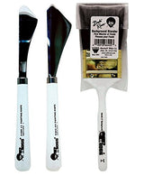 Bob Ross Painting Supplies Knife Set with Background Blender Brush Kit Bob Ross