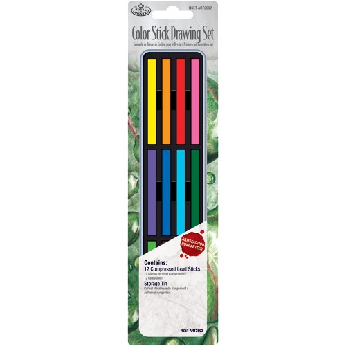 Royal & Langnickel Mini Tin Color Stick Drawing Set - WoodArtSupply