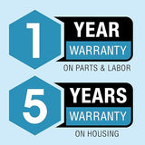 PURAERO Mini Air Mover | Carpet Dryer and Blower Fan | High-Velocity Floor Fan for Crawlspaces, Attics, Basements, Bathrooms | 1/5 HP 800 CFM | Water PURAERO