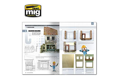 AMM6215 AMMO by Mig - Modelling School: How to Build Urban Dioramas AMMO by Mig