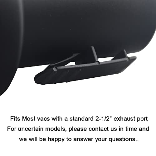 Muffler Diffuser Wet/Dry Vac Attachment (2-1/2 inch) CMXZVBE38660 Compatible with Craftsman Shop Vacuums Diffuser with Replacement Sponge XINKE