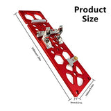 340mm Track Saw Square, 90° Right Angle Circular Saw Guide Rail Electric Circular Saw Track Angle Stop Track Saw Square Accessories Compatible with SYWAN