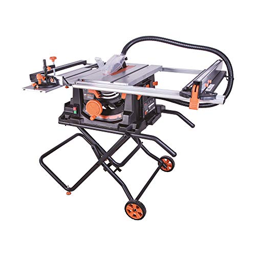 Evolution Power Tools RAGE 5-S Table Saw Multi-Material Cutting, Cuts Wood, Plastic, Metal & More, TCT Blade Included 10" - WoodArtSupply