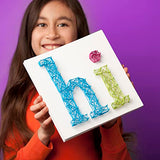 Craft-tastic – String Art – Craft Kit Makes 3 Large Canvases – Peace Sign Edition, Model Number: CTE40 Craft-tastic