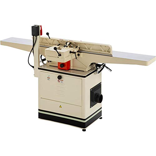 Shop Fox W1858 8" x 72" Dovetail Jointer with Helical Cutterhead & Mobile Base Shop Fox