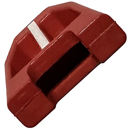 Fortool 42-38-0017 Pad Kit, Set of 3 Fits For Milwaukee 2746-20 18ga Nailer, Red Rubber/Plastic Pad Kit, Slot Height 0.07 Inch - WoodArtSupply